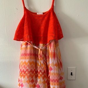 ‘Bloome De Jeune fille’ Orange dress